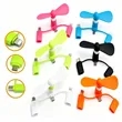 Portable 3-In-1 Lightning Type-C Micro-Usb Mini Fan | https://www.bestnamebadges.com