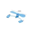 Portable 3-In-1 Lightning Type-C Micro-Usb Mini Fan | https://www.bestnamebadges.com