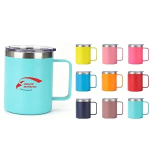 12oz.Portable Stainless Steel Insulated Mug With Handle