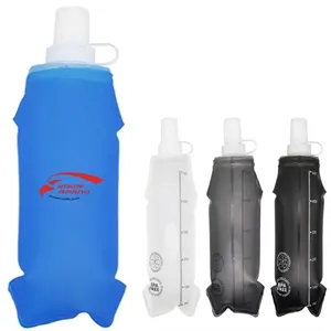 17oz.Collapsible Leak-Proof Outdoor Soft Water Bottle