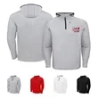 Polyester Quarter Zipper Mens Athletic Hoodie | https://www.bestnamebadges.com