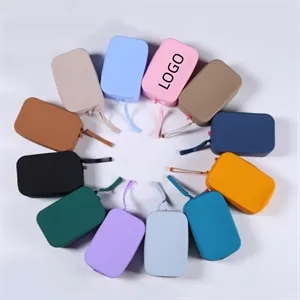 Silicone Cosmetic Zipper Bag