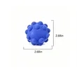 Portable Squeezable Stress-Relief Silicone Ball Toy | https://www.bestnamebadges.com