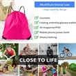 Portable Sports Fitness And Travel Drawstring Backpack | https://www.bestnamebadges.com