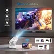 4K WiFi Bluetooth Portable Projector With Wireless Screen | https://www.bestnamebadges.com