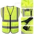 Custom Reflective Safety Vest | https://www.bestnamebadges.com