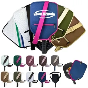 Neoprene Pickleball Paddle Cover With Shoulder Strap