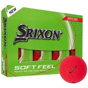 Srixon Soft Feel BRITE Golf Balls - 12 Pack
