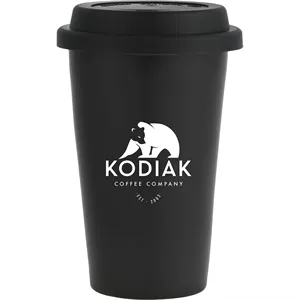I'm Not a Paper Cup 10oz Ceramic Tumbler w/ Lid