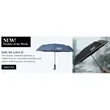 48" RPET Umbrella w/ Reflective Trim | https://www.bestnamebadges.com
