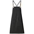 100% Cotton Canvas Kitchen Aprons w/ Detachable cross straps | https://www.bestnamebadges.com