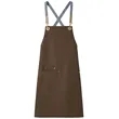 100% Cotton Canvas Kitchen Aprons w/ Detachable cross straps | https://www.bestnamebadges.com