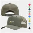 Richardson Five-Panel Champ Trucker Cap | https://www.bestnamebadges.com