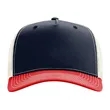 Richardson Five-Panel Champ Trucker Cap | https://www.bestnamebadges.com