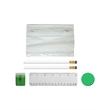 School Kit - Eco Pencils - Sharpener - Ruler - Round Eraser | https://www.bestnamebadges.com
