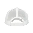 5 Panel Structured Mesh Trucker Cap W/ Sandwich Visor | https://www.bestnamebadges.com