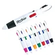 Retractable Ballpoint Multicolor Pens with Buckle Keychain | https://www.bestnamebadges.com