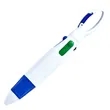 Retractable Ballpoint Multicolor Pens with Buckle Keychain | https://www.bestnamebadges.com