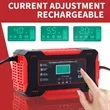 12V 6A Intelligent Car Battery Charger with LCD Display | https://www.bestnamebadges.com