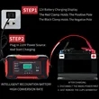 12V 6A Intelligent Car Battery Charger with LCD Display | https://www.bestnamebadges.com