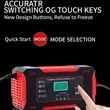 12V 6A Intelligent Car Battery Charger with LCD Display | https://www.bestnamebadges.com