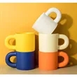 11 oz Ceramic Mugs Home Office Coffee Milk Cups | https://www.bestnamebadges.com