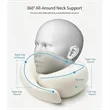 Memory Foam Travel Neck Pillow | https://www.bestnamebadges.com