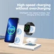 3 In 1 Magnetic Fast Wireless Charging Station Foldable | https://www.bestnamebadges.com
