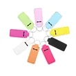 Custom Neoprene Chapstick Holder Keychain Lip Balm Case | https://www.bestnamebadges.com