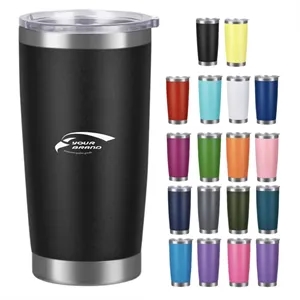 20oz. Stainless Steel Vacuum Insulated Tumbler with Lid