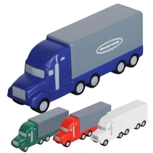 Custom PU Foam Semi Truck Stress Reliever Toy