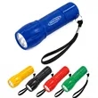 Compact Mini LED Plastic Flashlight With Wrist Strap | https://www.bestnamebadges.com