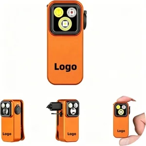 Rechargeable EDC Flashlight Clip-on Pocket Light