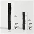 Mini LED Pen Light Flashlight 3.5 Inch | https://www.bestnamebadges.com
