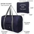 Large Capacity Foldable Travel Bag | https://www.bestnamebadges.com