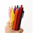 Colorful Custom Retractable Pen | https://www.bestnamebadges.com