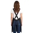 Cotton Denim Kitchen Aprons w/ Cross Strap & 3 pockets | https://www.bestnamebadges.com