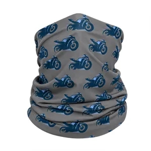 Multi Use Dye Sublimated Neck Gaiter Face Mask ( Ocean ) 