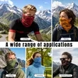 Multi Use Dye Sublimated Neck Gaiter Face Mask ( Ocean )  | https://www.bestnamebadges.com