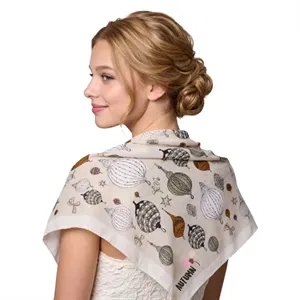 Full Color Sublimated Fleecy Touch Bandanna for Outdoor Use