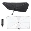 49" Foldable Car Windshield Sun Shade Umbrella | https://www.bestnamebadges.com