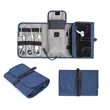 Custom Portable Compact Travel Electronics Organizer Bag | https://www.bestnamebadges.com