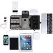 Custom Portable Compact Travel Electronics Organizer Bag | https://www.bestnamebadges.com