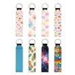 Full Color Neoprene Wristlet Keychain Strap 6.1"x1.2" | https://www.bestnamebadges.com