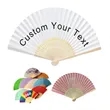 Bamboo Folding Fan | https://www.bestnamebadges.com