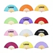 Bamboo Folding Fan | https://www.bestnamebadges.com