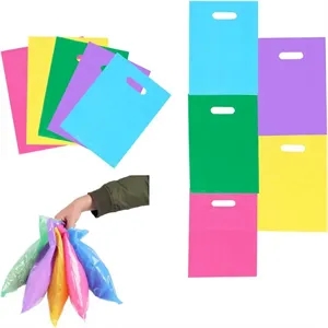 12W x 15H Die Cut Handle Bag - Flexo Ink Print