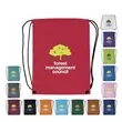 Good Value Drawstring Backpack | https://www.bestnamebadges.com