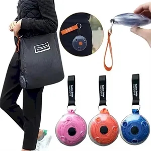 Compact and Foldable Travel Storage Bag W/ key belt