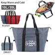 Sustainable RPET Tote With Zipper | https://www.bestnamebadges.com